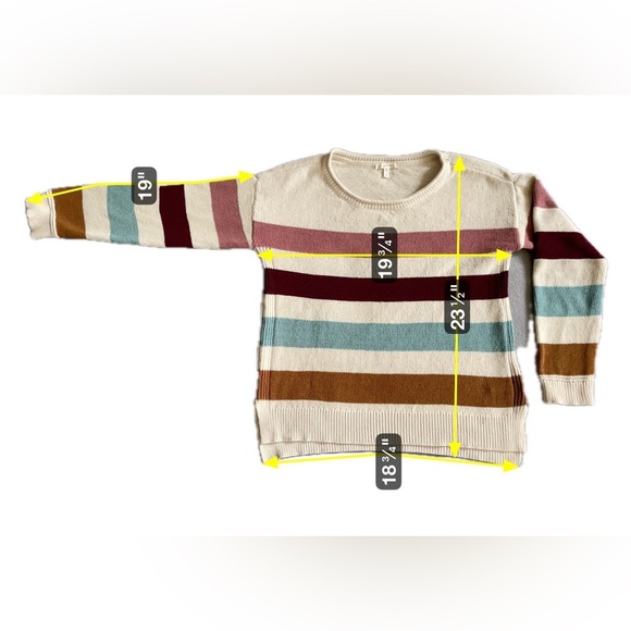 Maurices Colorblock Matte Chenille Sweater Size Small - Picture 2 of 4